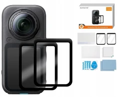 SunnyLife 2x Grūdinto stiklo ekrano apsauga, skirta Insta360 X6 / X 6 / 2 vnt. rinkinys / Ist-bhm277-2 (SB12324)