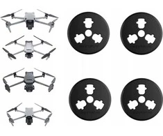 Sunnylife 4x DJI Air 3S / 3 / MAVIC 3 / MD912 variklių dangtelio apsauga