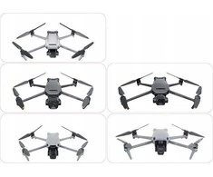 Sunnylife 4x DJI Air 3S / 3 / MAVIC 3 / MD912 variklių dangtelio apsauga