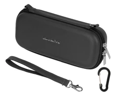 Sunnylife B241 Dėklas kamerai, skirtas DJI Osmo Pocket 4 Pro / 4P, kietas, juodas, su karabinu
