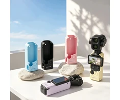 SunnyLife Dėklas apsauginis TPU dangtelis skirtas Dji Osmo Pocket 3 / 4 / 4p / Op4-bht200-b / mėlynas (SB12311)