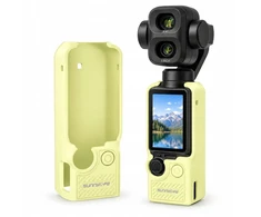 SunnyLife Dėklas apsauginis TPU dangtelis skirtas Dji Osmo Pocket 3 / 4 / 4p / Op4-bht200-y / geltonas (SB12309)