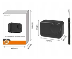 SunnyLife Dėklas Tvirta Obudowowa Dangtis Futeralas Hard Case Insta360 Go Ultra / Gu-sn135-d Kamera Juoda