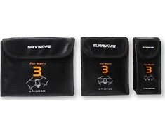 SunnyLife dėklo dėklas Dji Mavic 3 ugniai atsparus / 3 akumuliatoriams / M3-dc106-3