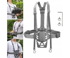 SunnyLife diržų laikiklis kaklo dirželio pečių krūtinės laikiklis skirtas DJI RC Plus drone nuotolinio valdymo pultui / Zj844-d