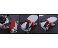 SunnyLife Dji Mavic ratų užrakto sauga mini Raudona
