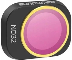 SunnyLife FILTRAS FULL Pilkas ND32 NDx32-DJI MINI drone 4 PRO + Sunnylife dėklas / N4P-FI722-32