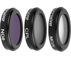 SunnyLife Filtrų rinkinys – Nd4 / Nd8 / Nd16 filtras, skirtas DJI Mavic 2 Zoom