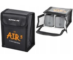 Sunnylife Futerał Dėklas Dėklas 2x Akumuliatorius Bateria Ognioodporny Dji Air 3 / 3s / 3 S / A3-dc598-2