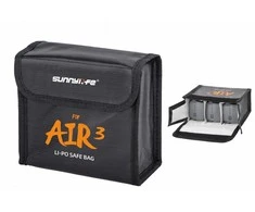 Sunnylife Futerał Dėklas Dėklas 3x Akumuliatorius Bateria Ognioodporny Dji Air 3 / 3s / 3 S / A3-dc599-3