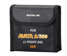 SunnyLife Futerał Dėklas Dėklas Ognioodporny 3x Akumuliatorius Bateria Dji Avata 2 / Avata 360 / At3-dc188-3