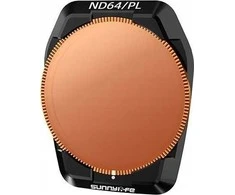 Sunnylife Hibridinis filtras 2in1 poliarizacinis PL + pilkas ND64, skirtas DJI AIR 3S 3 S + dėklas / FI923-64P