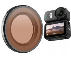 Sunnylife Hibridinis filtras 2in1 poliarizacinis PL + pilkas ND16, skirtas DJI Osmo Nano + dėklas / On-fi073-16p