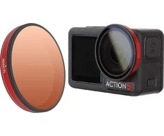 „SunnyLife“ filtras „Hybrydowy“ 2 in 1 poliarizacinis PL ND64, skirtas „DJI Osmo Action 5 Pro / 5 Pro / 4 / 3 / FI903-64P“