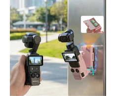 SunnyLife Magnetinis laikiklis, magnetinis tvirtinimas, stovas, apsauga skirtas Dji Osmo Pocket 4p / 4 / 3 / Op4-zj185-d / juodas (SB12300)