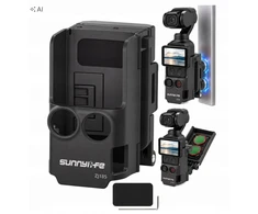 SunnyLife Magnetinis laikiklis, magnetinis tvirtinimas, stovas, apsauga skirtas Dji Osmo Pocket 4p / 4 / 3 / Op4-zj185-d / juodas (SB12300)