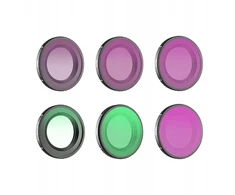 6 „Sunnylife 1/4 Juodas Mist“ + CPL + ND8 + ND16 + ND32 + ND64 filtrų rinkinys, skirtas „Osmo Nano“