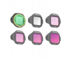 Set of 6 Sunnylife MCUV + CPL + ND8 + ND16 + ND32 + ND64 filters for MINI 5 Pro