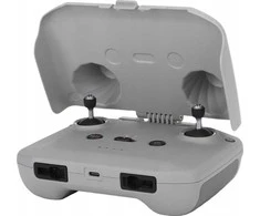 Valdiklio dangtelis - Sunnylife YK715 DJI RC-N1, RC-N2 2-in-1 saulės skydelis juodas