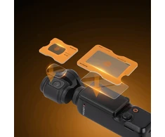 SunnyLife Apsauginis stiklas ekranui + objektyvui, dangos AR kamerai Dji Osmo Pocket 3 / Op3-bhm992