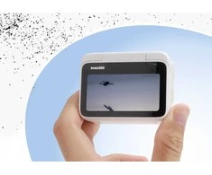 SunnyLife Stiklinis objektyvo dangtelis + ekranas 2 viename, skirtas Insta360 Go 3 I Action Pod / Ist-bhm587-2
