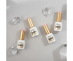 Sunone Clavier Nailsology deimantinė guminė bazė hibridinei bazei DB08 Pearly Bride 8ml