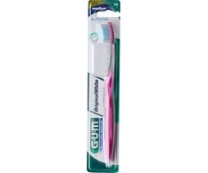 Original Baltas Soft Teeth Gum Cap dantų šepetėlis