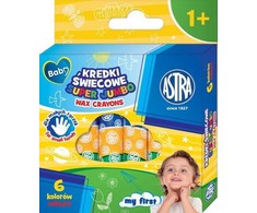 Astra Super Jumbo kreidelės, 6 spalvos