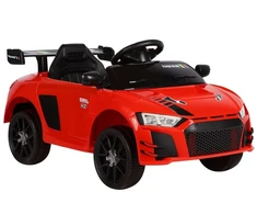 Lean Cars Raudona elektrinė transporto priemonė 915