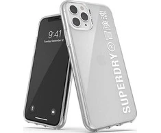 Dėklas SUPERDRY SNAP CASE CLEAR IPHONE 11 PRO MAX TRANSPARENT / Baltas