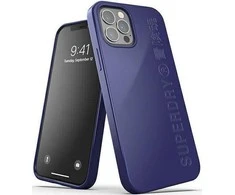 SUPERDRY SNAP DĖKLAS KOMOSTUOJAMAS IPHONE 12/12 PRO NAVY Mėlynas