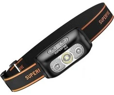 Superfire HL05-D priekinis žibintas 110lm USB