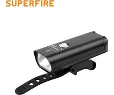 Dviračio žibintuvėlis Superfire GT-R1, 200lm, USB