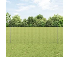 Įmontuotas tvoros stulpas 44 vnt. Pilka 200 cm