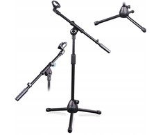 SUPRIMO SMT1 mikrofono stovas, sulankstomas, ranka