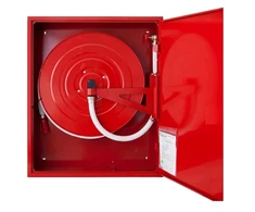 Supron3 SUPRON DN25 pakabinamas hidrantas su vieta gesintuvui po rite, 30 m žarna, patentuota spyna (S-25-ZGW30-P-3000)