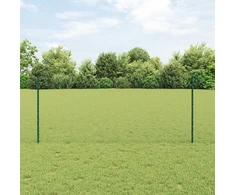 Tvora su stulpais Žalia 1 x 100 m Plienas ir PVC