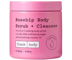 Frank Body Rosehip Exfoliating Valiklis, 250 ml