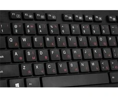 Belaidė klaviatūra SVEN KB-E5800W, Juodas