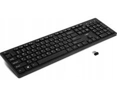 Belaidė klaviatūra SVEN KB-E5800W, Juodas