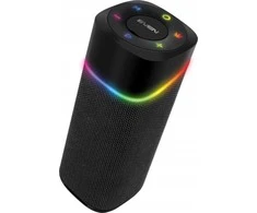 2.0 nešiojama kolonėlė SVEN PS-155, juodas, galia 2x5 W (RMS), TWS, Bluetooth, FM, USB, ličio baterija