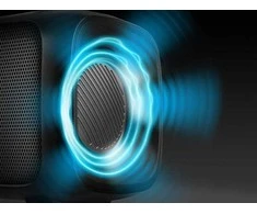 Ausinės Garsiakalbis 2.0 nešiojamas SVEN PS-235, juodas (12W, TWS, ), galia 2x6W (RMS), Bluetooth, FM, USB, ličio 1500mA*h