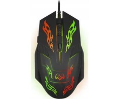 Sven žaidimų pelė RX G720 USB (tyli, 5+1 jungtys, 1200 3200 DPI, „SoftTouch“, foninis apšvietimas)