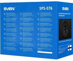 Kompiuterio kolonėlės SVEN SPS-576 2.0 kompiuterio garsiakalbiai, BLUETOOTH, 8W