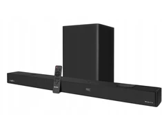 Sven SVEN SB-2700DA garsiakalbis – garso juosta (450 W, „Dolby Atmos“, „Bluetooth“, HDMI, nuotolinio valdymo pultas, optinė įvestis, USB, ekranas, belaidis žemųjų dažnių garsiakalbis)