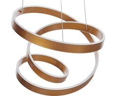 Pakabinamas šviestuvas Žibintas Beliani Lumarko Hanging lempa LED aukso WANLI!