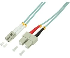 LogiLink Pluošto blokas, OM3, 50 / 125, LC- SC, 1m (FP3LS01)