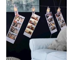 DecoKing LEDLIG CLIP skaidrūs segtukai, 20 vnt.