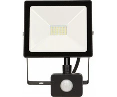 Orno ALLED 20W LED prožektorius su PIR, 1600lm, IP44, 4000K, aliuminis + stiklas