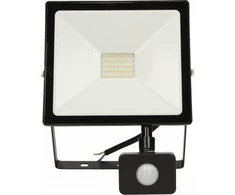 Orno ALLED 30W LED prožektorius su PIR, 2400lm, IP44, 4000K, aliuminis + stiklas
